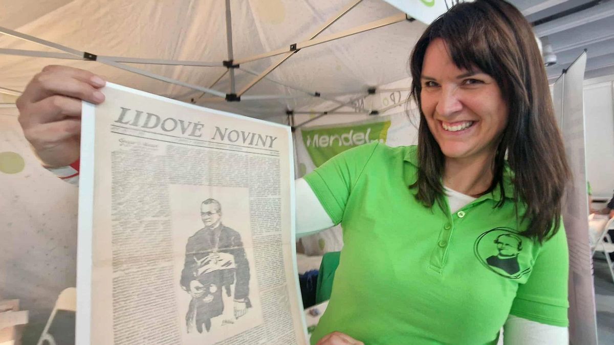 V archivu náhodně objevili noviny z roku 1922 připomínající odkaz zakladatele genetiky Mendela